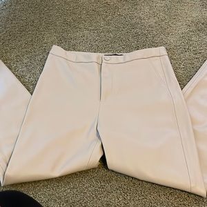 Zara leather pants